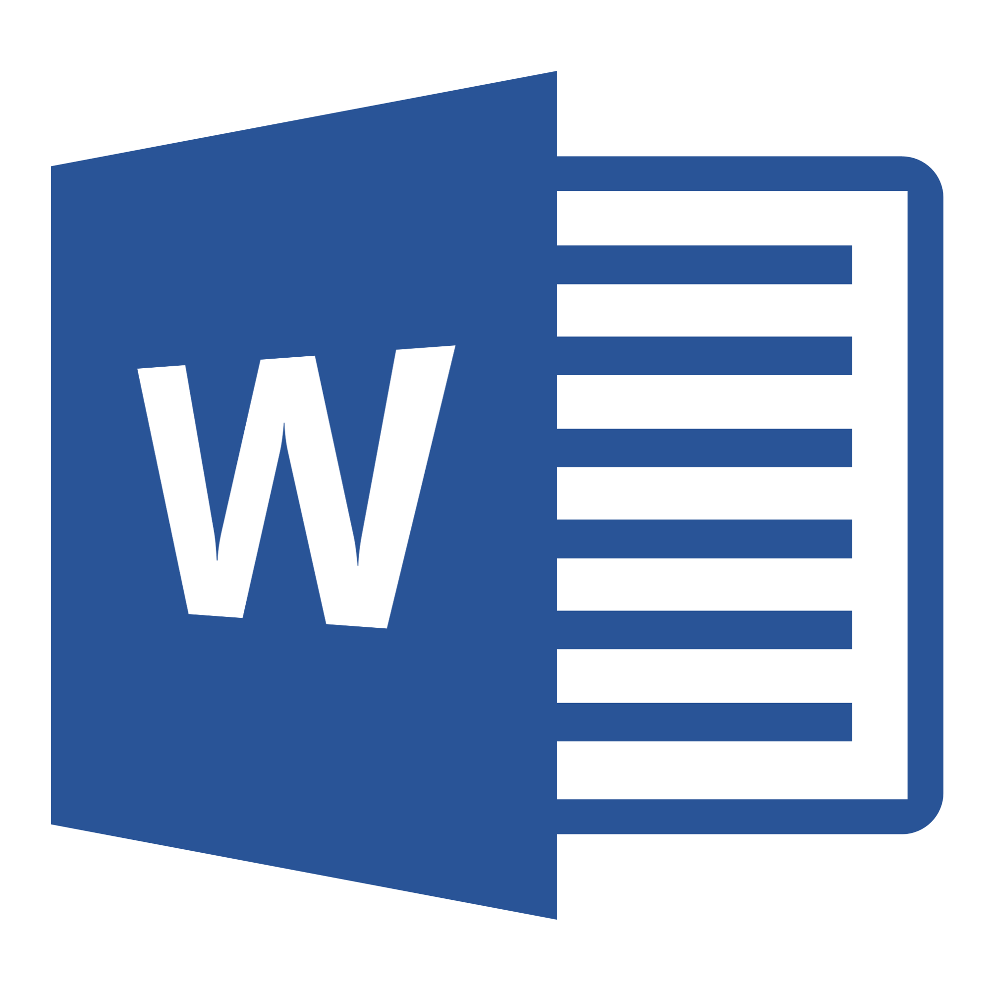 Word document download image